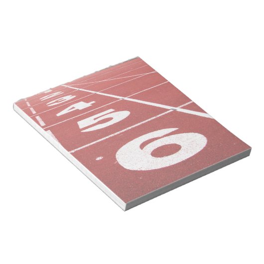 Laufspur Notizblock (angewinkelt)