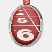 Laufspur Ornament Aus Metall (Links)