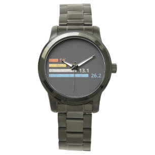 Laufstrecken I - 5K 10K 13,1 26,2 Marathonläufer Armbanduhr