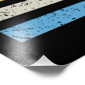 Laufstrecken I - 5K 10K 13,1 26,2 Marathonläufer Fotodruck (Ecke)