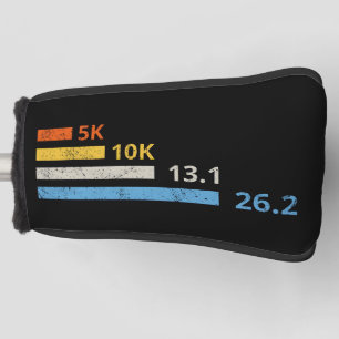 Laufstrecken I - 5K 10K 13,1 26,2 Marathonläufer Golf Headcover