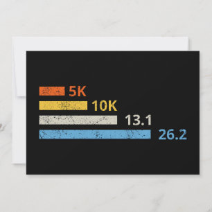 Laufstrecken I - 5K 10K 13,1 26,2 Marathonläufer Karte