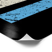 Laufstrecken I - 5K 10K 13,1 26,2 Marathonläufer Poster (Ecke)