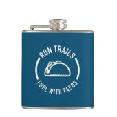 Laufstrecken mit Tacos Flachmann (Vorderseite)