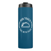 Laufstrecken mit Tacos Thermosbecher (Vorderseite)