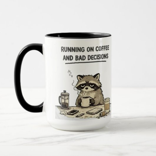 läuft auf Kaffee Tasse (Links)