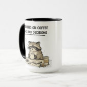 läuft auf Kaffee Tasse (Vorderseite Links)