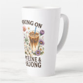 Läuft auf Koffein & Mahjong Milchtasse (Rechte Ecke)