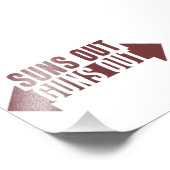 Läuft die Fitness aus. Fotodruck (Ecke)