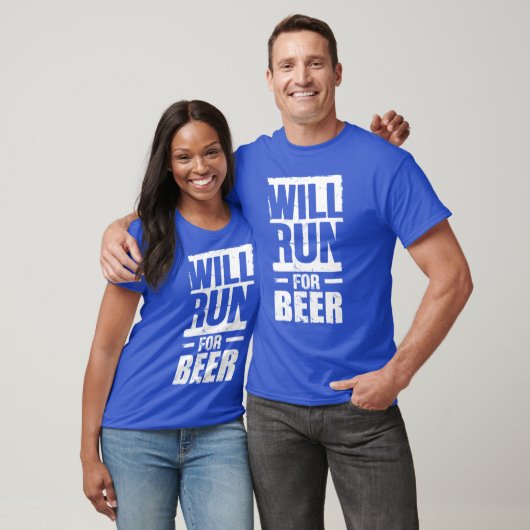 Läuft für Bier T-Shirt (Unisex)