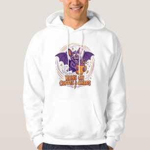 Läuft mit Kaffee und Chaos Hoodie