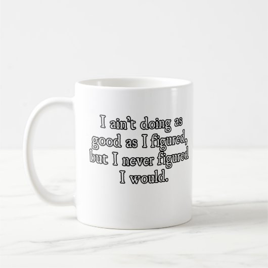 läuft nicht so gut kaffeetasse (Links)