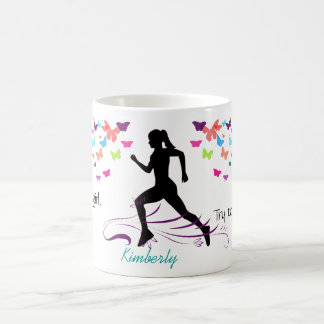 Läuft wie eine Girl-Tasse Kaffeetasse