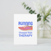 LAUFTHERAPIE POSTKARTE (Stehend Vorderseite)