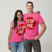 Laufvorbereitung stoppen T-Shirt (Unisex)