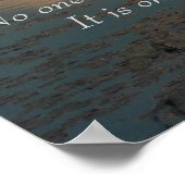 Laufwasser - Poster (Ecke)