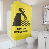 Laufwerk Auto - Erhalt wieder zurück Duschvorhang (Beispiel)