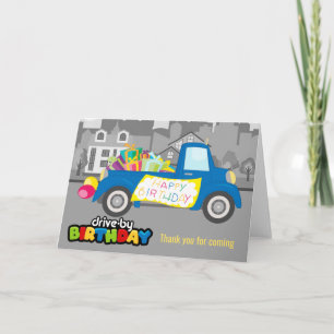 Laufwerk durch Geburtstagsparty Karte