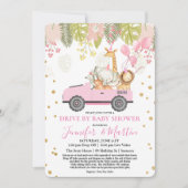 Laufwerk mit Baby Shower Virtual Baby Dusche Einladung (Vorderseite)