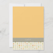 Laufwerk mit Babydusche Einladung (Rückseite)