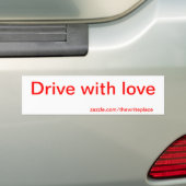 Laufwerk mit Liebe Autoaufkleber (Auf Auto)