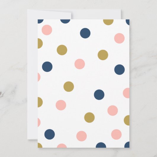 Laufwerk nach Bärengeschlecht zeigt Babydusche Einladung (Rückseite)