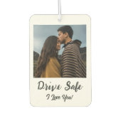 Laufwerk sicher, I-Liebe Sie - Benutzerdefiniertes Autolufterfrischer (Vorderseite)