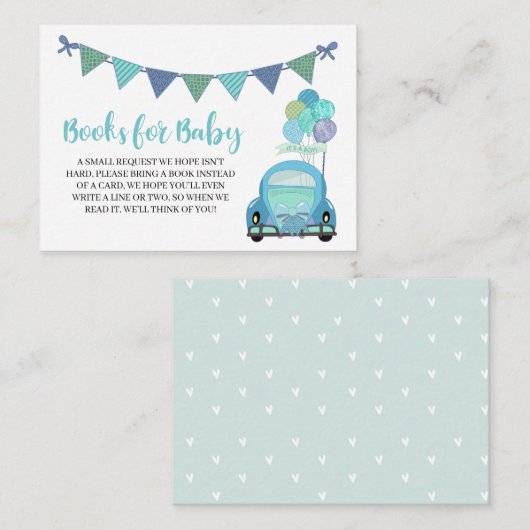 Laufwerk von blauen Autokassetten für Babyverpacku Begleitkarte (Vorne/Hinten)