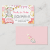 Laufwerk von Elephant Baby Showbüchern für Baby Begleitkarte (Vorne/Hinten)