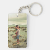 Laufwerkabgesichertes, benutzerdefiniertes Foto Schlüsselanhänger (Rückseite)