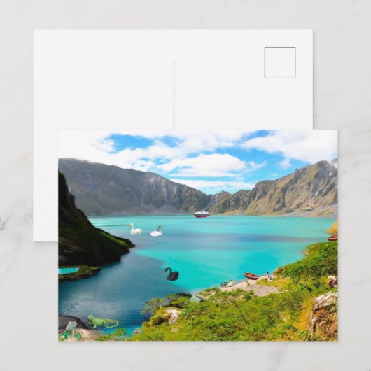 Laufzeit der Rente Postkarte (Vorne/Hinten)