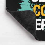 Laufzeit: Essen, Schlafen, Code wiederholen Mousepad (Ecke)