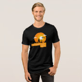 Laufzeit Tri-Blend Shirt (Vorderseite voll)