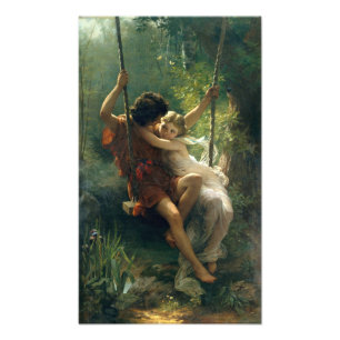 Laufzeit von Pierre Auguste Cot Fotodruck