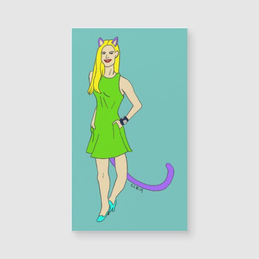 Laufzeitmagnet Magnetkarte (Vorderseite)