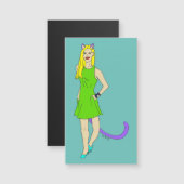 Laufzeitmagnet Magnetkarte (Vorne/Hinten)