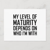 Laufzeitstufe Postkarte (Vorderseite)