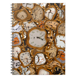 Laufzeituhren beobachten Spiral-Foto Notizblock