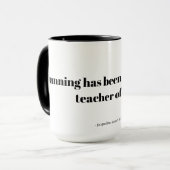 Laufzitat Tasse (Vorderseite Links)