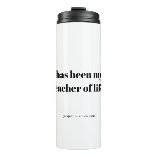 Laufzitat Thermosbecher (Vorderseite)