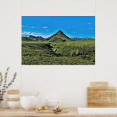 Laugavegur Landscape Poster (Küche)
