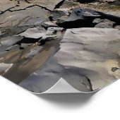 Laugavegur Stream Crossing Poster (Ecke)