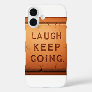 Laugh Behalt Going iPhone 16 Hülle