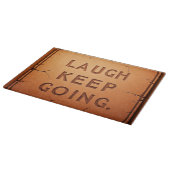Laugh Behalt Going Schneidebrett (Ecke)