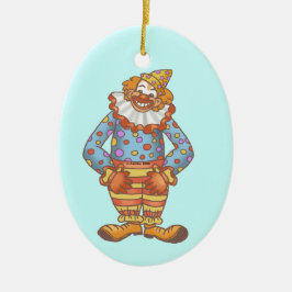 Laugh Clown Keramikornament