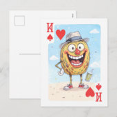 Laugh Deck Feiertagspostkarte (Vorne/Hinten)