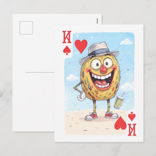 Laugh Deck Feiertagspostkarte (Vorne/Hinten)