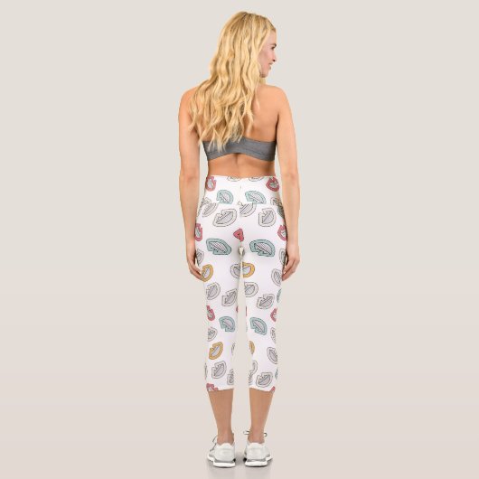 Laugh Doodle Capri Leggings (Rückseite)