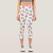 Laugh Doodle Capri Leggings (Vorderseite)