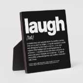 Laugh Fotoplatte (Vorderseite)